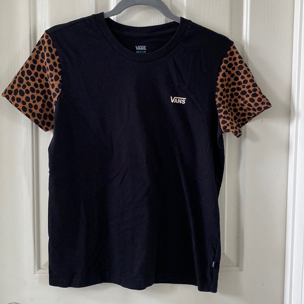VANS Wild color block T-shirt.